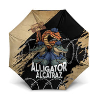 Alligator Alcatraz Umbrella Gator and Python Restricted Area - Wonder Print Shop