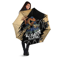 Alligator Alcatraz Umbrella Gator and Python Restricted Area - Wonder Print Shop