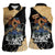 Alligator Alcatraz Women Sleeveless Polo Shirt Gator and Python Restricted Area - Wonder Print Shop