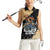 Alligator Alcatraz Women Sleeveless Polo Shirt Gator and Python Restricted Area - Wonder Print Shop