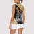 Alligator Alcatraz Women Sleeveless Polo Shirt Gator and Python Restricted Area - Wonder Print Shop