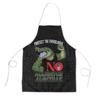Protect The Everglades Apron Gator No Alligator Alcatraz - Wonder Print Shop