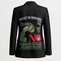 Protect The Everglades Blazer Gator No Alligator Alcatraz - Wonder Print Shop
