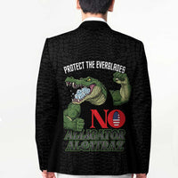 Protect The Everglades Blazer Gator No Alligator Alcatraz - Wonder Print Shop