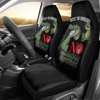 Protect The Everglades Car Seat Cover Gator No Alligator Alcatraz - Wonder Print Shop