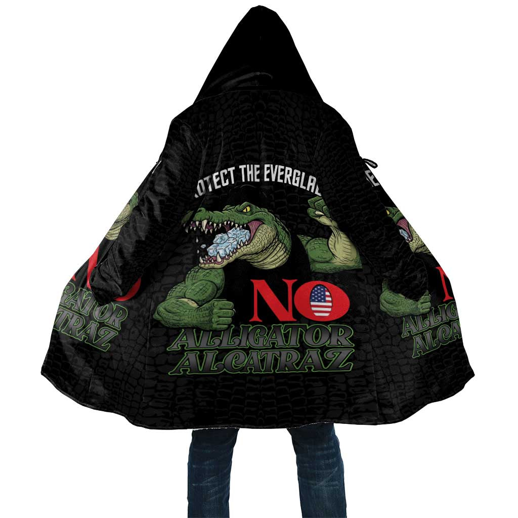 Protect The Everglades Cloak Gator No Alligator Alcatraz - Wonder Print Shop