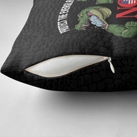 Protect The Everglades Pillow Cover Gator No Alligator Alcatraz - Wonder Print Shop