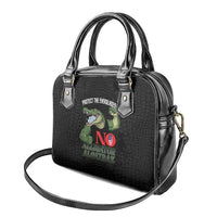 Protect The Everglades Shoulder Handbag Gator No Alligator Alcatraz - Wonder Print Shop