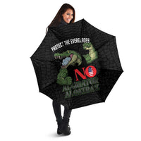 Protect The Everglades Umbrella Gator No Alligator Alcatraz - Wonder Print Shop