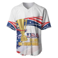 Personalized United States Soccer Baseball Jersey 2025 USA Champions - Wonder Print Shop