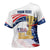 United States Soccer Cross Shoulder Shirt 2025 USA Champions - Wonder Print Shop