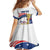 Personalized United States Soccer Family Matching Off Shoulder Short Dress and Hawaiian Shirt 2025 USA Champions - Wonder Print Shop