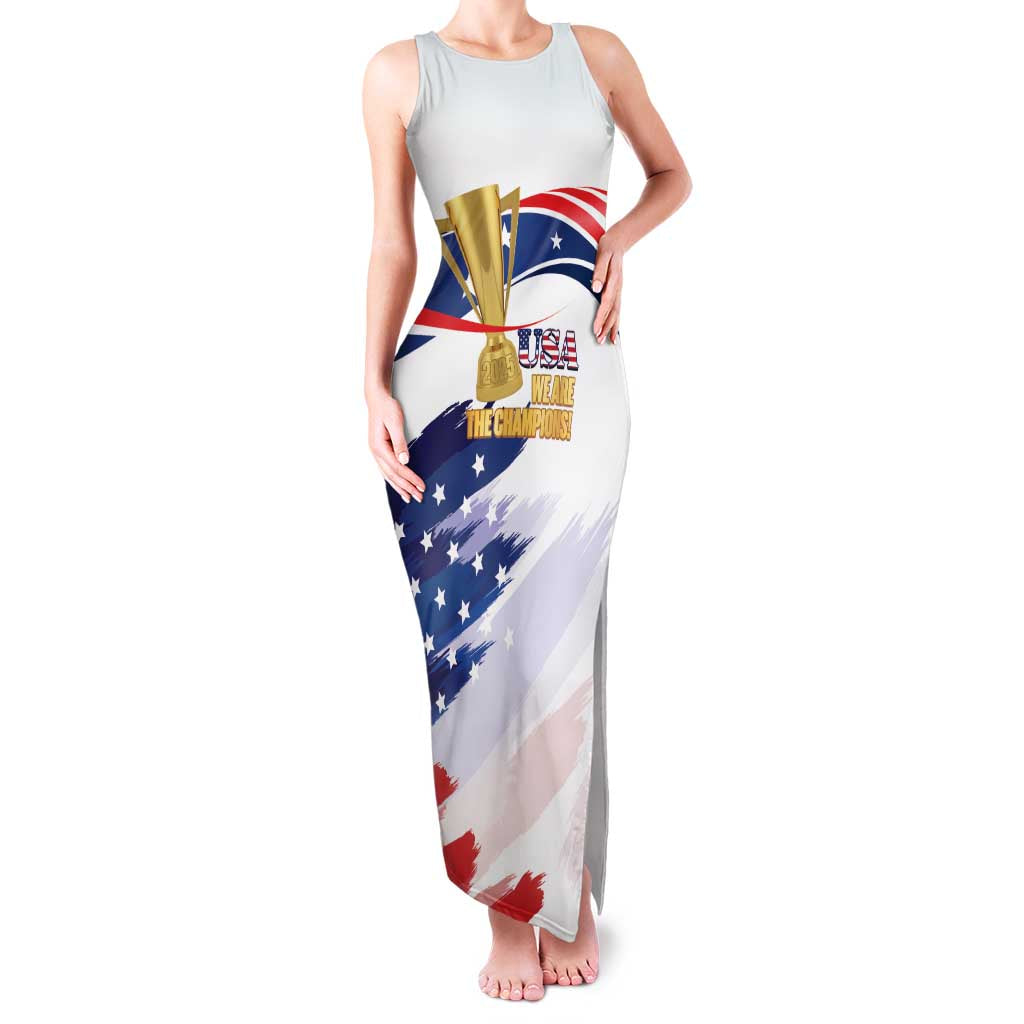 Personalized United States Soccer Family Matching Tank Maxi Dress and Hawaiian Shirt 2025 USA Champions - Wonder Print Shop