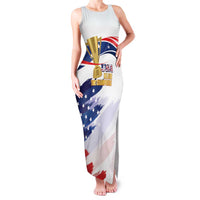Personalized United States Soccer Family Matching Tank Maxi Dress and Hawaiian Shirt 2025 USA Champions - Wonder Print Shop