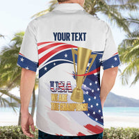 Personalized United States Soccer Hawaiian Shirt 2025 USA Champions - Wonder Print Shop