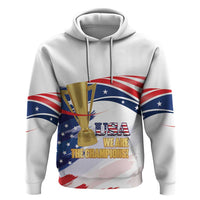 Personalized United States Soccer Hoodie 2025 USA Champions - Wonder Print Shop