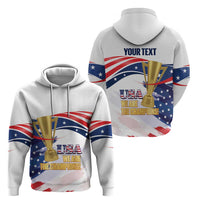Personalized United States Soccer Hoodie 2025 USA Champions - Wonder Print Shop
