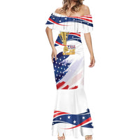 Personalized United States Soccer Mermaid Dress 2025 USA Champions - Wonder Print Shop