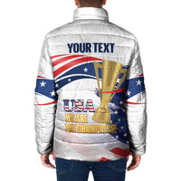 United States Soccer Padded Jacket 2025 USA Champions - Wonder Print Shop