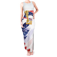 Personalized United States Soccer Tank Maxi Dress 2025 USA Champions - Wonder Print Shop