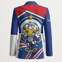 Cape Verde 2026 Football Blazer Orgulho Tubaroes Azuis Make History