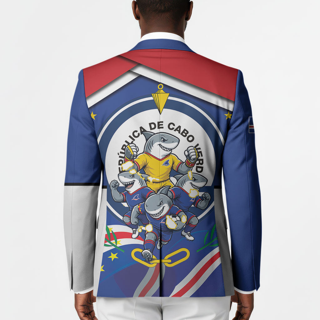 Cape Verde 2026 Football Blazer Orgulho Tubaroes Azuis Make History