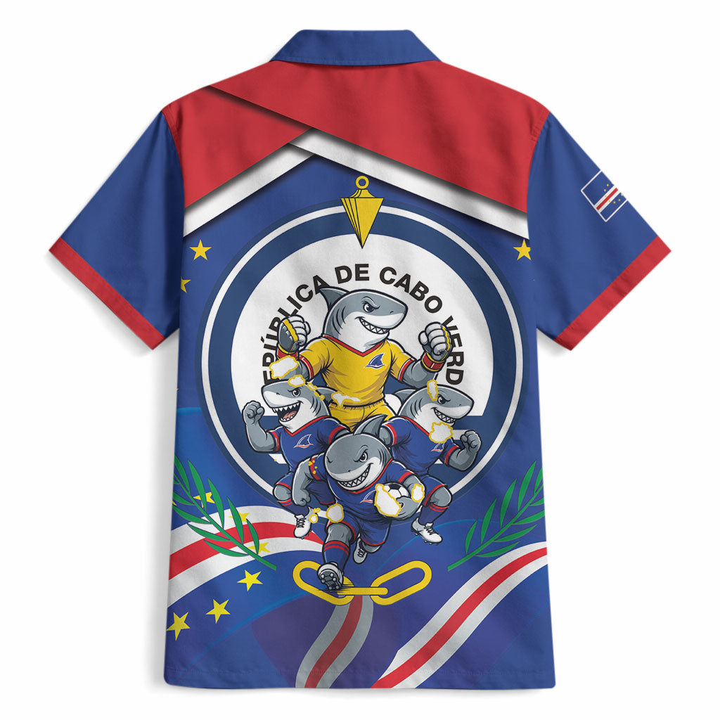 Cape Verde 2026 Football Hawaiian Shirt Orgulho Tubaroes Azuis Make History