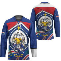 Cape Verde 2026 Football Hockey Jersey Orgulho Tubaroes Azuis Make History