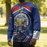 Cape Verde 2026 Football Hockey Jersey Orgulho Tubaroes Azuis Make History