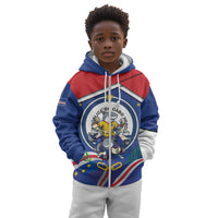 Cape Verde 2026 Football Kid Hoodie Orgulho Tubaroes Azuis Make History