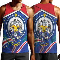 Cape Verde 2026 Football Men Tank Top Orgulho Tubaroes Azuis Make History