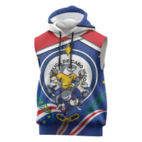 Cape Verde 2026 Football Sleeveless Hoodie Orgulho Tubaroes Azuis Make History