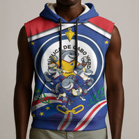 Cape Verde 2026 Football Sleeveless Hoodie Orgulho Tubaroes Azuis Make History