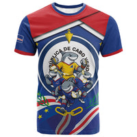 Cape Verde 2026 Football T shirt Orgulho Tubaroes Azuis Make History