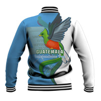 Guatemala Independence Day Baseball Jacket Guatemalan Quetzal 202st Anniversary - Wonder Print Shop
