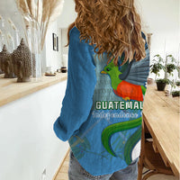 Guatemala Independence Day Women Casual Shirt Guatemalan Quetzal 202st Anniversary - Wonder Print Shop