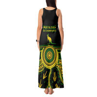 Australia Soccer Tank Maxi Dress Aboriginal Go Matildas 2023 World Cup - Wonder Print Shop