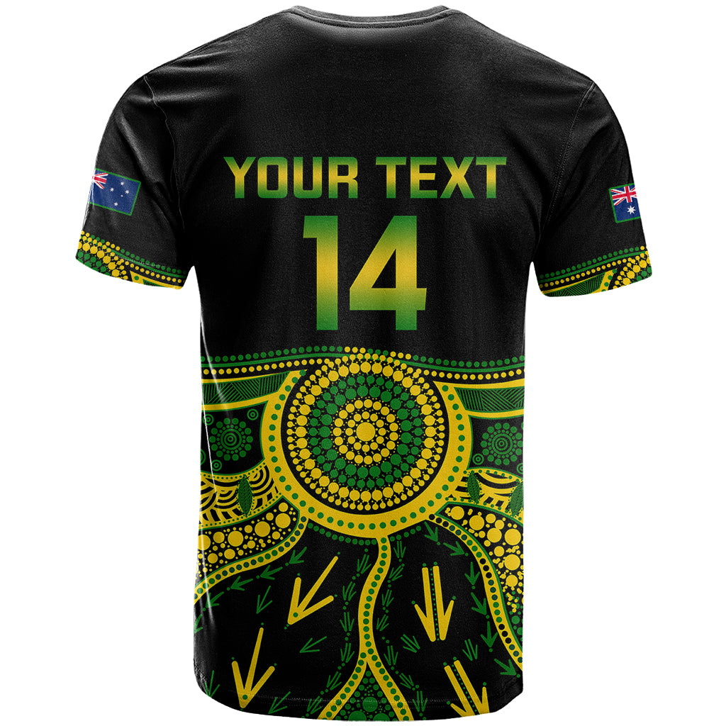 Personalised Australia Soccer T Shirt Aboriginal Go Matildas 2023 World Cup - Wonder Print Shop
