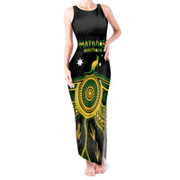 Personalised Australia Soccer Tank Maxi Dress Aboriginal Go Matildas 2023 World Cup - Wonder Print Shop