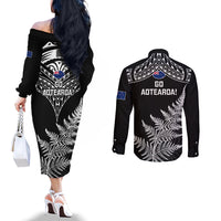 new-zealand-silver-fern-rugby-couples-matching-off-the-shoulder-long-sleeve-dress-and-long-sleeve-button-shirts-go-all-black-2023-world-cup