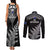 New Zealand Silver Fern Rugby Couples Matching Tank Maxi Dress and Long Sleeve Button Shirts Go All Black 2023 World Cup - Wonder Print Shop