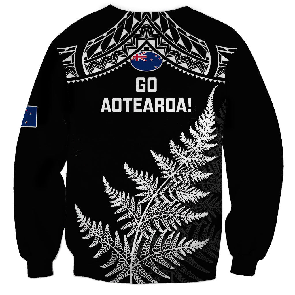 New Zealand Silver Fern Rugby Sweatshirt Go All Black 2023 World Cup - Wonder Print Shop