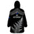 New Zealand Silver Fern Rugby Wearable Blanket Hoodie Go All Black 2023 World Cup - Wonder Print Shop