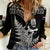 New Zealand Silver Fern Rugby Women Casual Shirt Go All Black 2023 World Cup - Wonder Print Shop