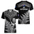 New Zealand Silver Fern Rugby Women V Neck T Shirt Go All Black 2023 World Cup - Wonder Print Shop