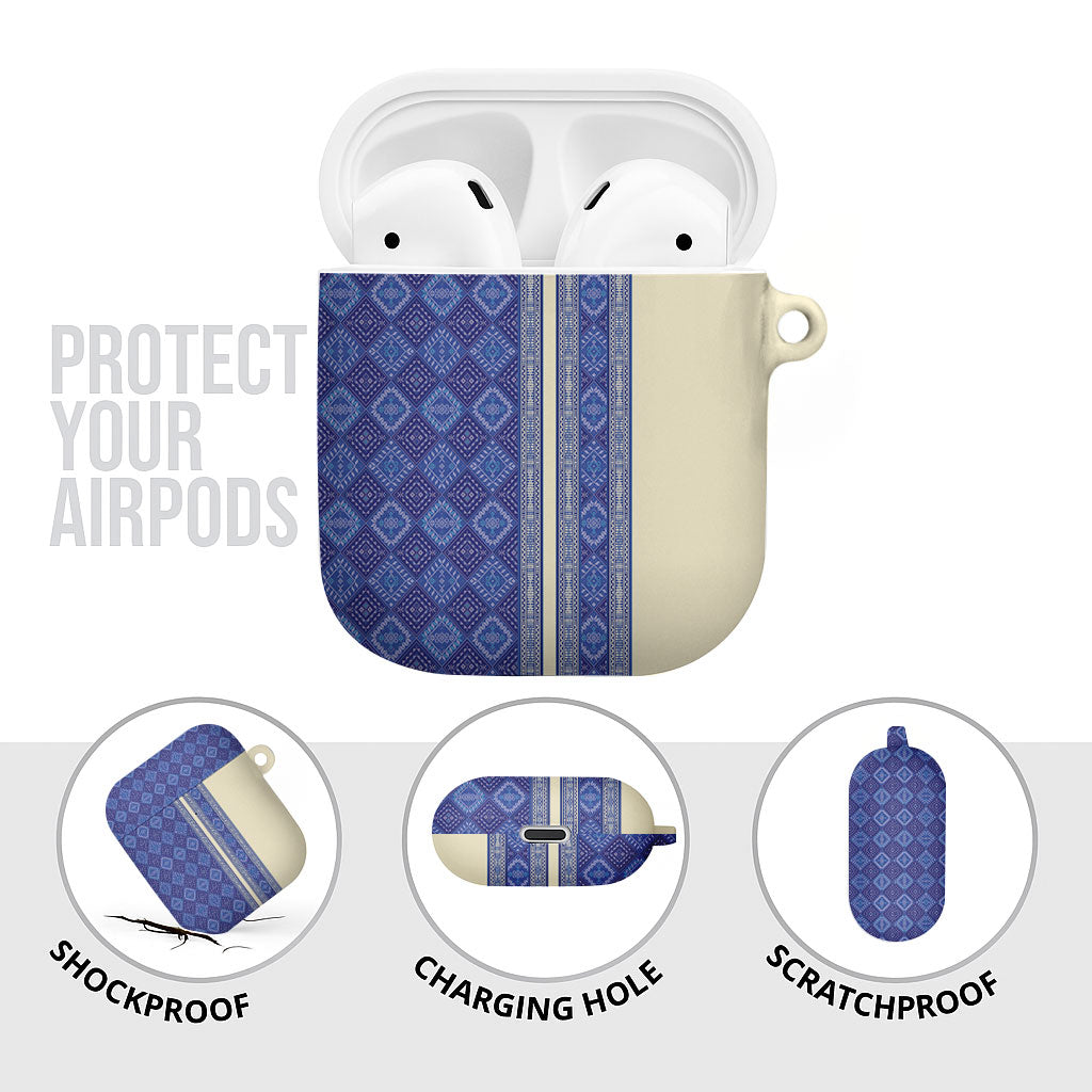 Mabuhay Philippines Festival AirPods Case Yakan Modern Filipiniana Inspired