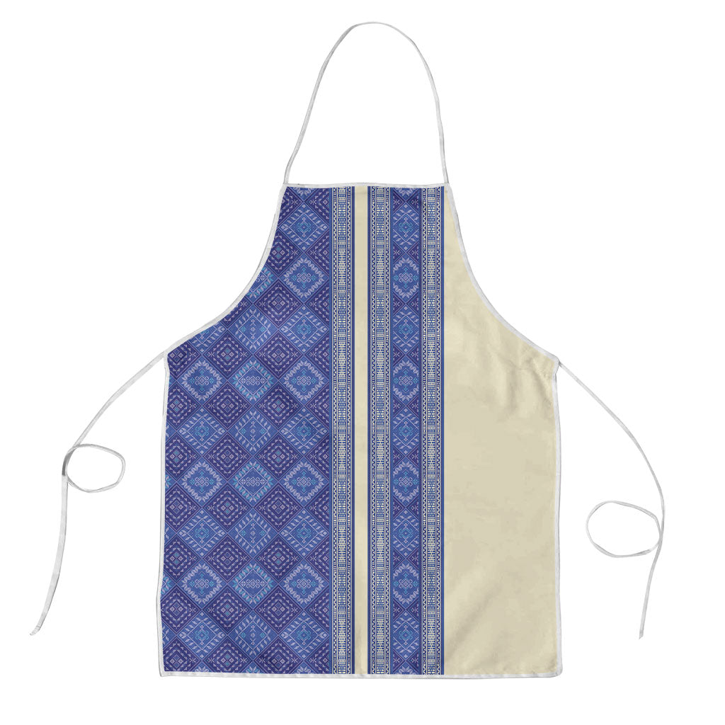 Mabuhay Philippines Festival Apron Yakan Modern Filipiniana Inspired
