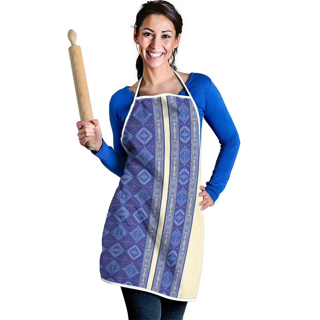 Mabuhay Philippines Festival Apron Yakan Modern Filipiniana Inspired