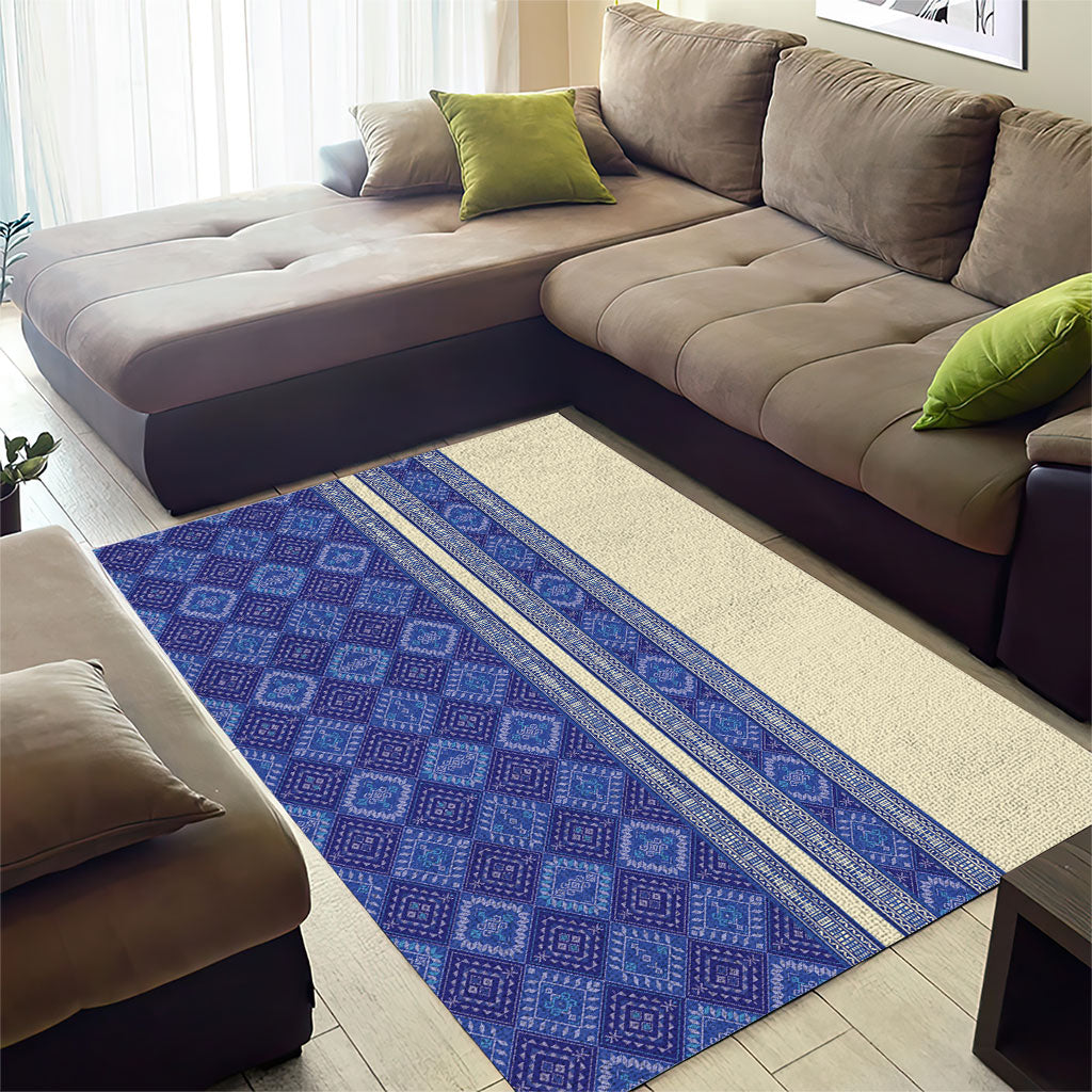 Mabuhay Philippines Festival Area Rug Yakan Modern Filipiniana Inspired