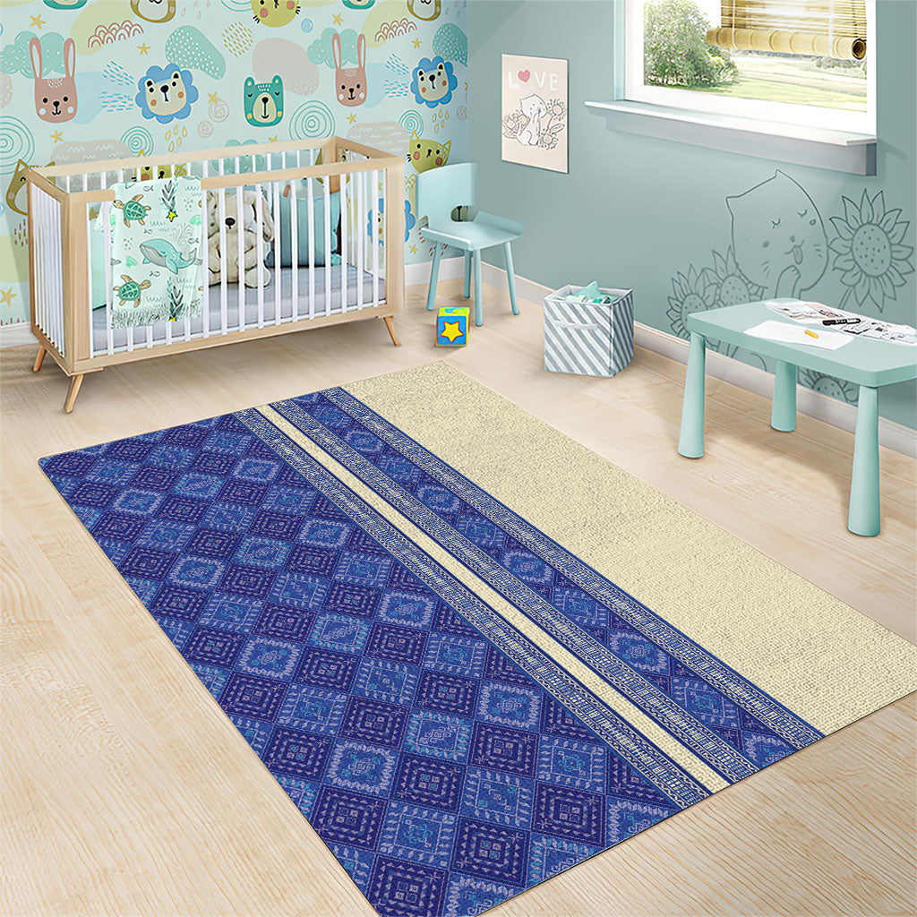 Mabuhay Philippines Festival Area Rug Yakan Modern Filipiniana Inspired
